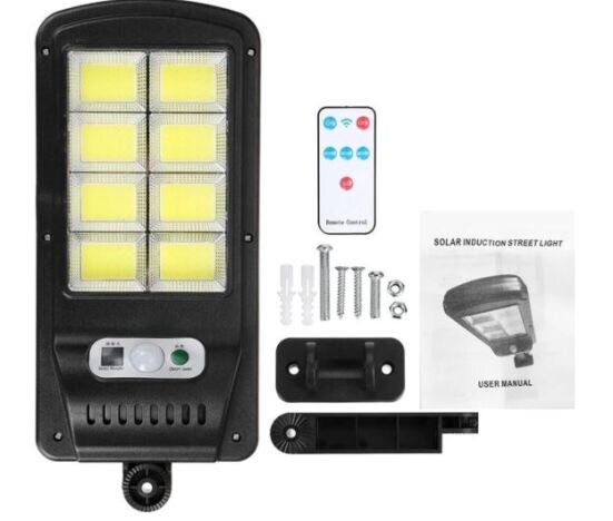 Set x5 Lampa cu Incarcare Solara 150W, 120 LED-uri COB, telecomanda