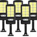 Set x5 Lampa cu Incarcare Solara 150W, 120 LED-uri COB, telecomanda